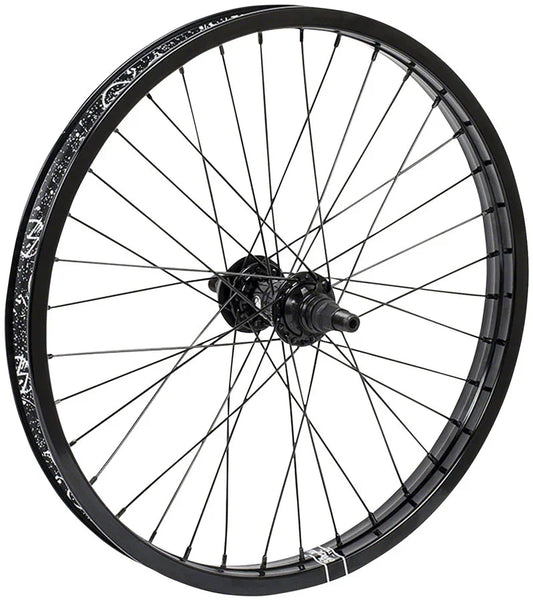 Symbol Rear Wheel - 20" 14 x 110mm LHD 9T 36H Black - Bicycle Warehouse