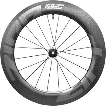 Zipp 808 Firecrest Tubeless Front Wheel - 700, 12 X 100mm, Center-Lock - Wheels - Bicycle Warehouse