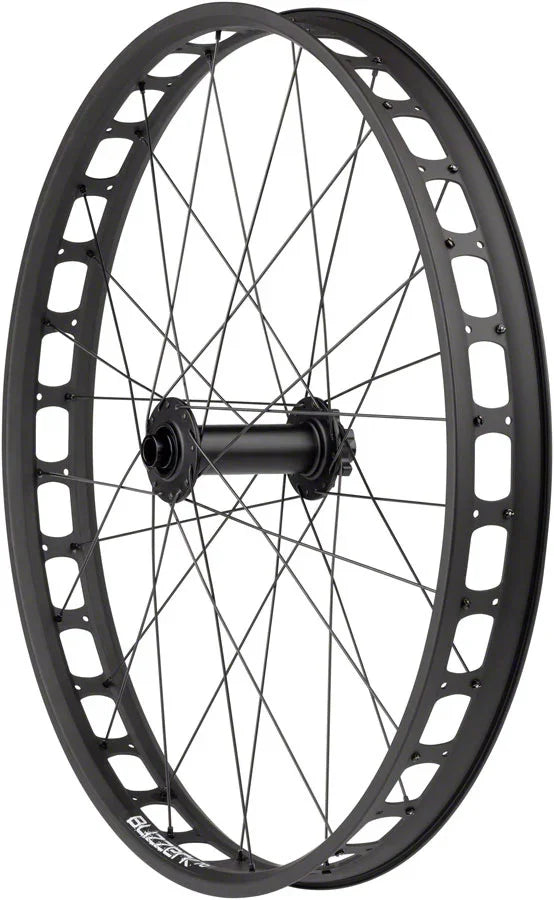Bear Pawls / Blizzerk Front Wheel - 26" 15 x 150mm 6-Bolt BLK - Bicycle Warehouse