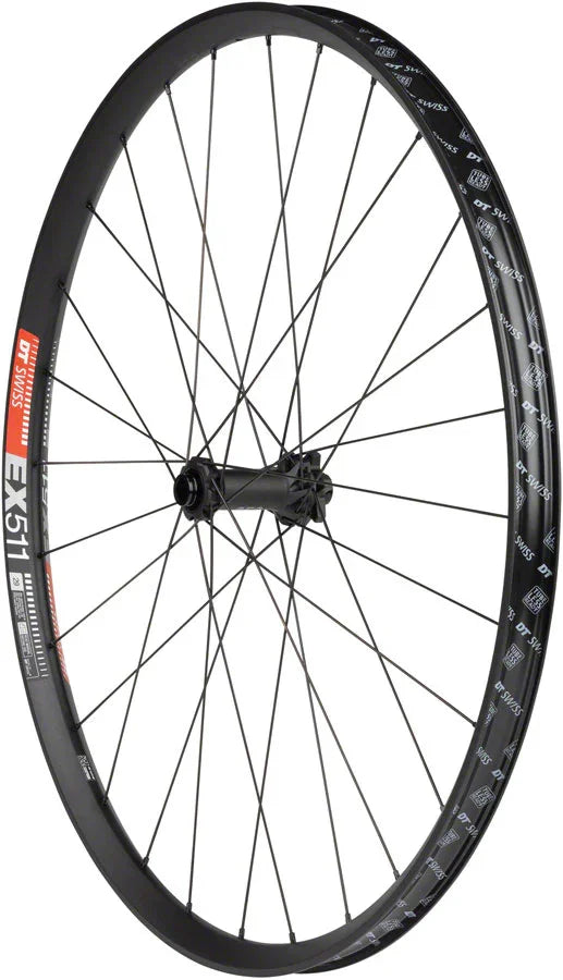 EX 511 Front Wheel - 29" 15 x 110mm 6-Bolt Black - Bicycle Warehouse