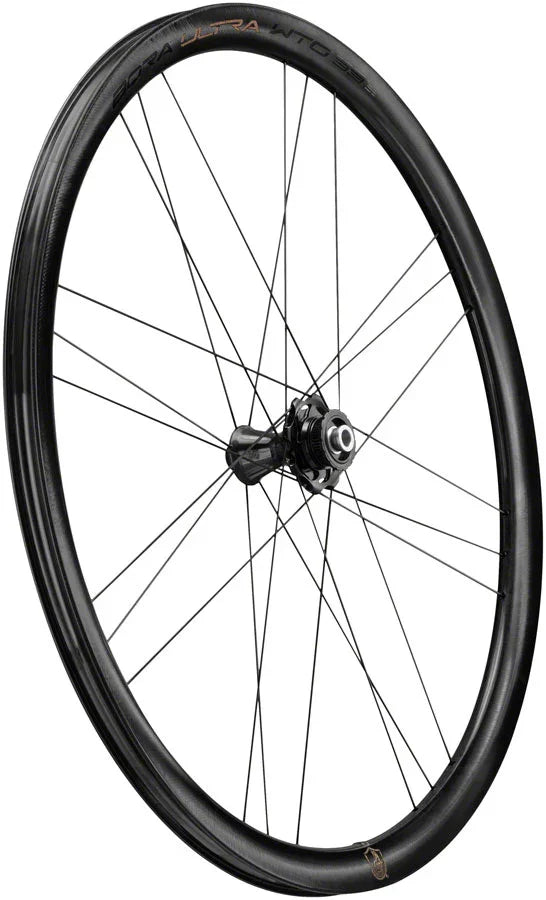 Bora Ultra WTO 33 Front Wheel - 700c 12 x 100mm Center-Lock 2-Way Fit Gray - Bicycle Warehouse