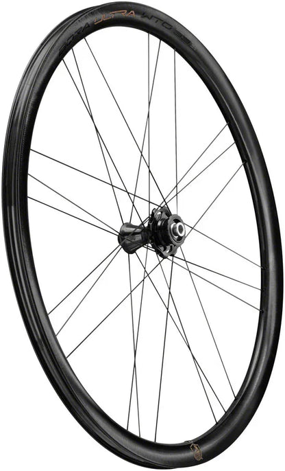 Bora Ultra WTO 33 Front Wheel - 700c 12 x 100mm Center-Lock 2-Way Fit Gray - Bicycle Warehouse