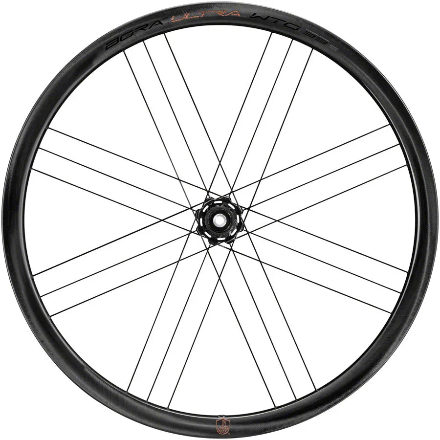 Bora Ultra WTO 33 Front Wheel - 700c 12 x 100mm Center-Lock 2-Way Fit Gray - Bicycle Warehouse