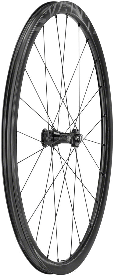 Levante Front Wheel - 700 12 x 100mm CenterLock Black - Bicycle Warehouse