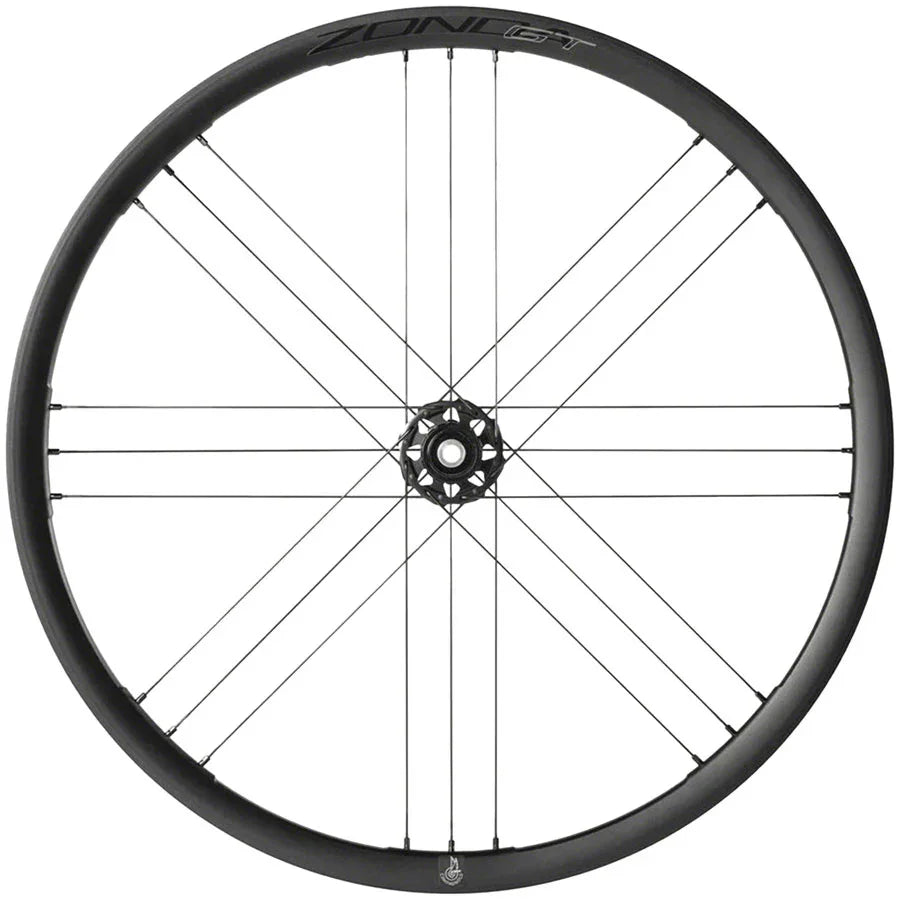 Zonda GT Front Wheel - 700c 12 x 100mm Center-Lock 2-Way Fit BLK - Bicycle Warehouse