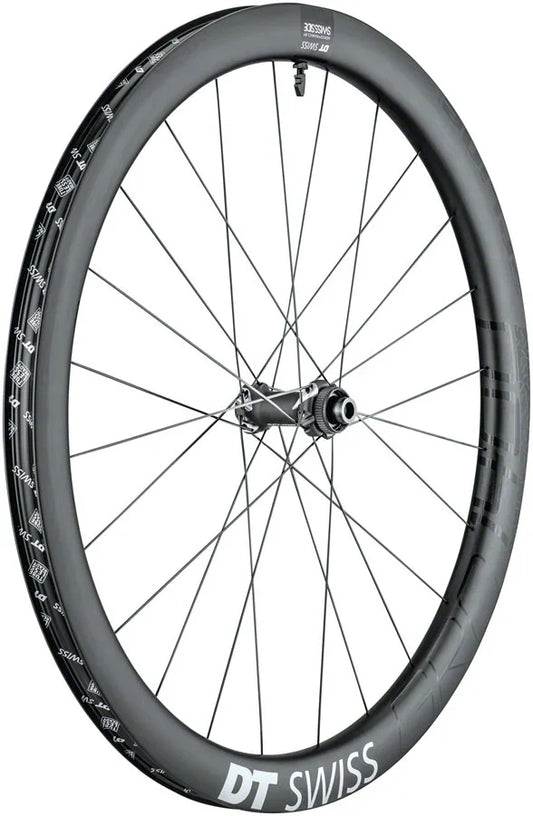 GRC 1400 Front Wheel - 650b 12 x 100mm Center-Lock Black - Bicycle Warehouse