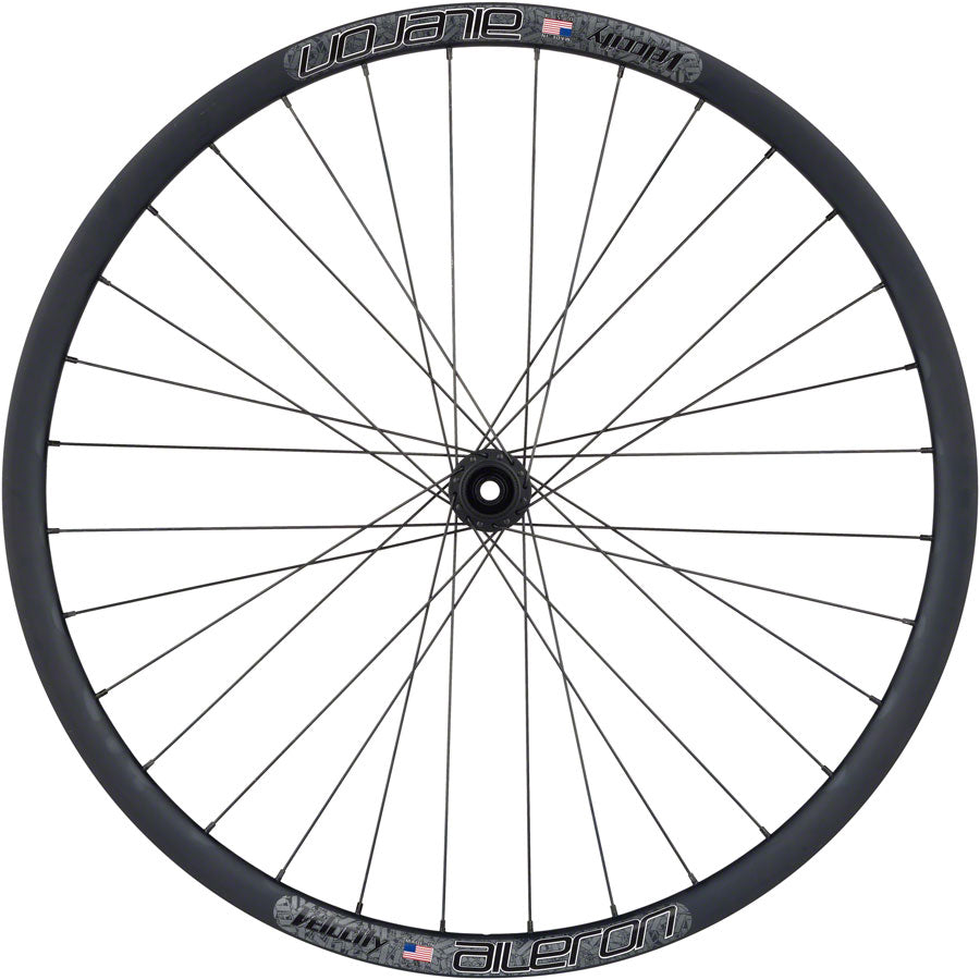 BearPawls / Velocity Aileron Front Wheel - 700c 12 x 100mm Center-Lock BLK