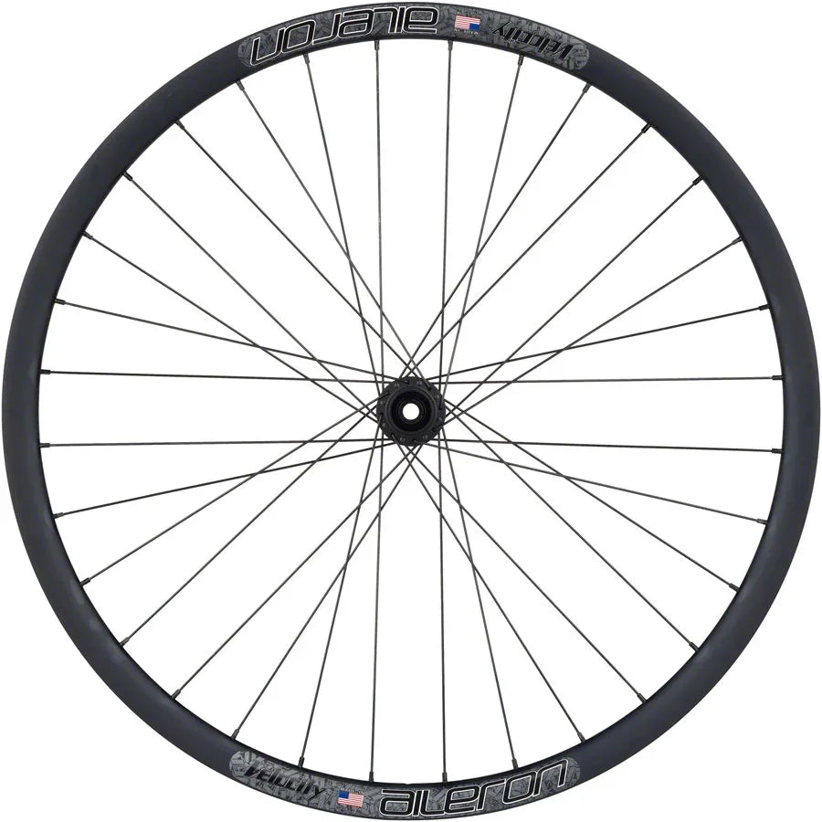 BearPawls / Velocity Aileron Front Wheel - 700c 12 x 100mm Center-Lock BLK - Bicycle Warehouse