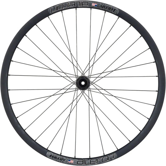 BearPawls / Velocity Aileron Front Wheel - 700c 12 x 100mm Center-Lock BLK - Bicycle Warehouse