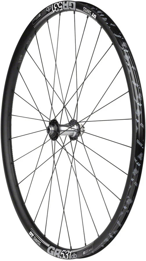 Shimano Ultegra/DT GR531 Front Wheel - 700c 12 x 100mm Center-Lock BLK - Bicycle Warehouse
