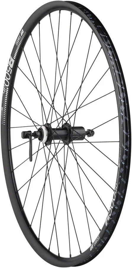Shimano / DT R500 Disc Wheelset - 700 QR x 100/135mm Center-Lock HG 11 Road BLK - Bicycle Warehouse