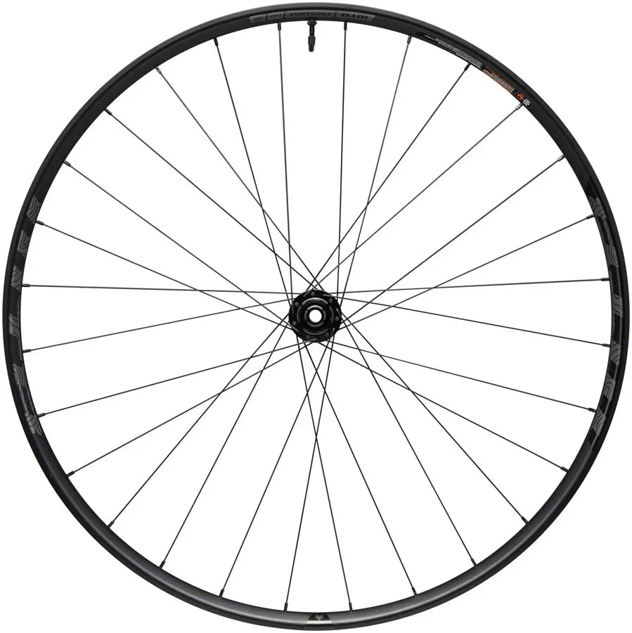 Proterra Light i25 Front Wheel - 700 12 x 100mm Center-Lock Black 28H - Bicycle Warehouse