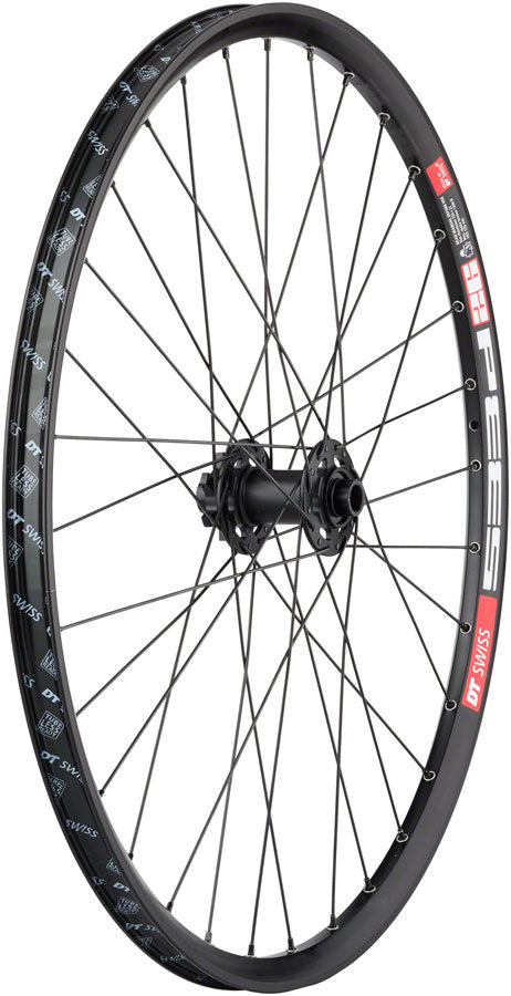 Quality Bear Pawls / DT Swiss 533D Front Wheel - 26" 15 x 100mm 6-Bolt BLK - Bicycle Warehouse