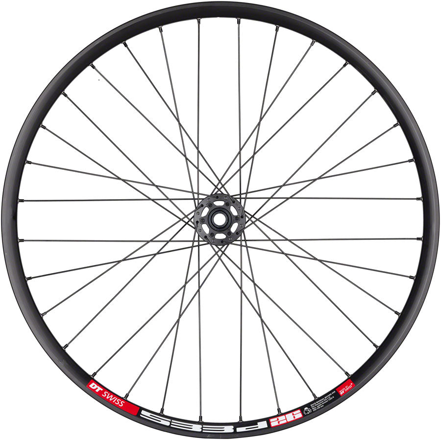 Quality Bear Pawls / DT Swiss 533D Front Wheel - 26" 15 x 100mm 6-Bolt BLK - Bicycle Warehouse