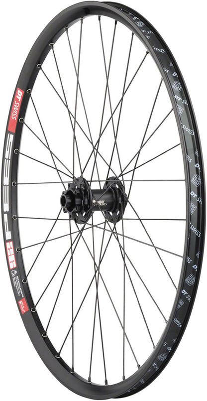 Quality Bear Pawls / DT Swiss 533D Front Wheel - 26" 15 x 100mm 6-Bolt BLK - Bicycle Warehouse