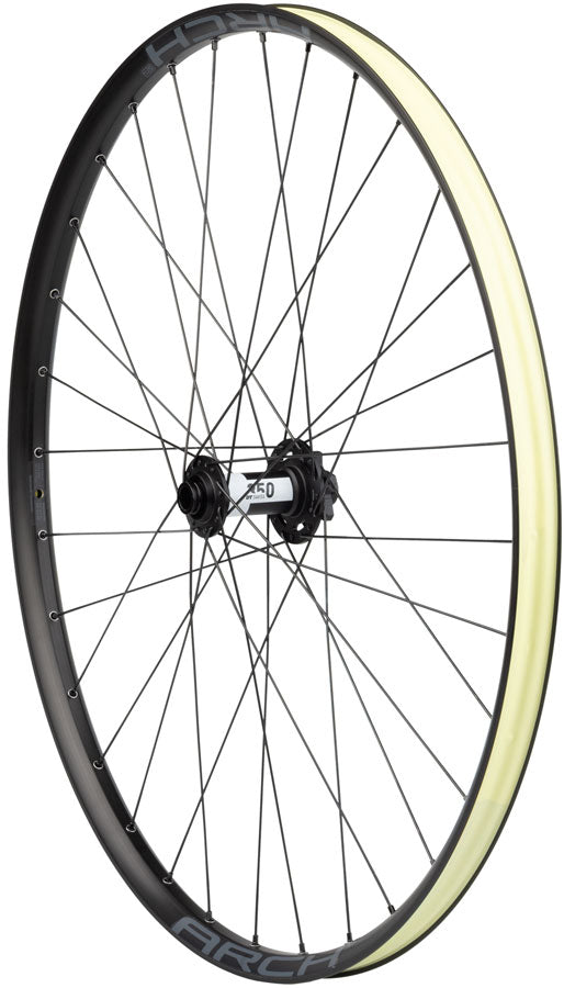 Quality Wheels DT 350 / Stans Arch S2 Front Wheel - 29" 15 x 110mm 6-Bolt BLK - Bicycle Warehouse
