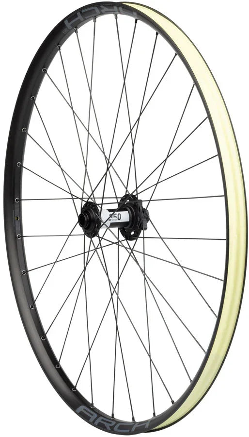 Quality Wheels DT 350 / Stans Arch S2 Front Wheel - 29" 15 x 110mm 6-Bolt BLK - Bicycle Warehouse