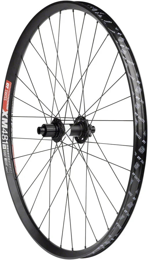 DT 350/DT XM481 Rear Wheel - 29" 12 x 157mm 6-Bolt Micro Spline BLK - Bicycle Warehouse