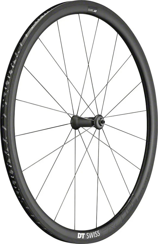 PRC 1400 Spline Front Wheel - 700 QR x 100mm Rim Brake Black - Bicycle Warehouse