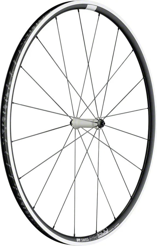 PR 1600 Spline 23 Front Wheel - 700 QR x 100mm Rim Brake Black - Bicycle Warehouse