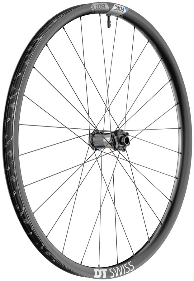 HXC 1501 Spline One Front Wheel - 29" 15 x 110mm 6-Bolt Black - Bicycle Warehouse