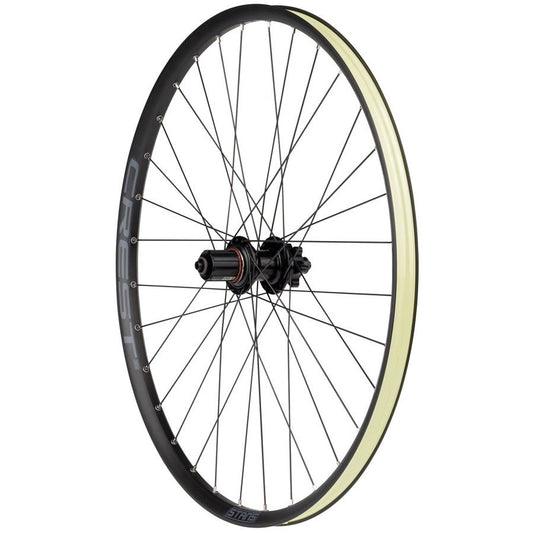 Stan's No Tubes Crest S2 Rear Wheel - 26", QR x 135mm, 6-Bolt, HG11 - Wheels - Bicycle Warehouse