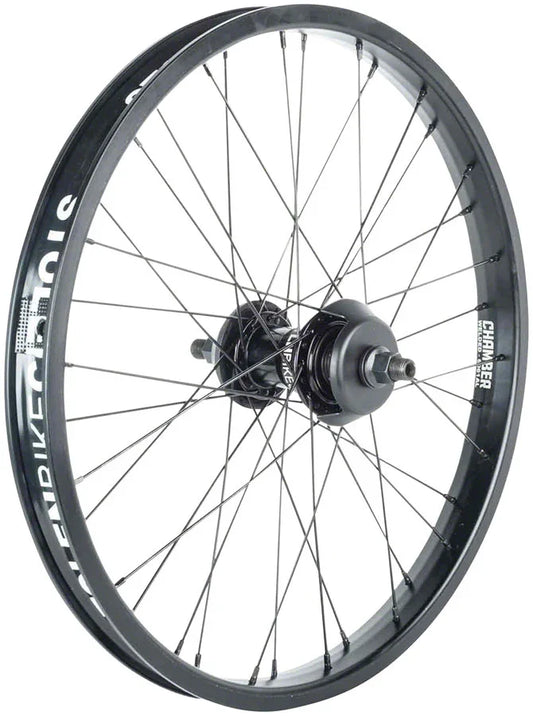 Rampage Pro Rear Wheel - 20" 14 x 110mm Rim Brake Freecoaster BLK 9T RHD - Bicycle Warehouse