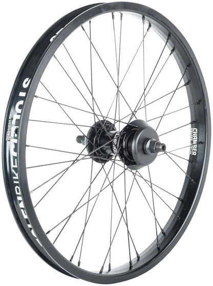Rampage Pro Rear Wheel - 20" 14 x 110mm Rim Brake Freecoaster BLK 9T LHD - Bicycle Warehouse
