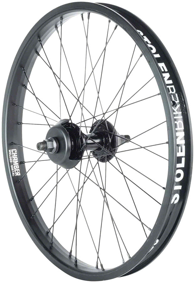 Rampage Pro Rear Wheel - 20" 14 x 110mm Rim Brake Cassette BLK 9T LHD - Bicycle Warehouse