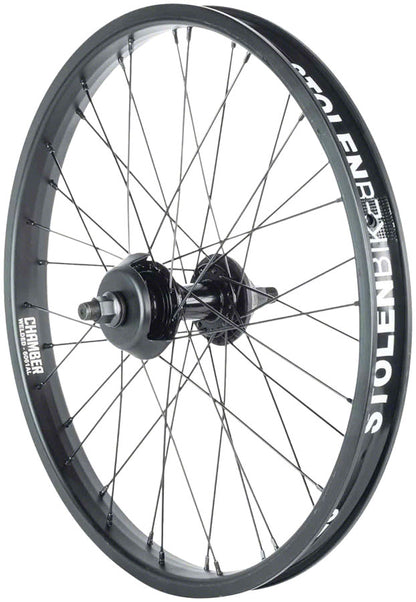 Rampage Pro Rear Wheel - 20" 14 x 110mm Rim Brake Cassette BLK 9T LHD - Bicycle Warehouse