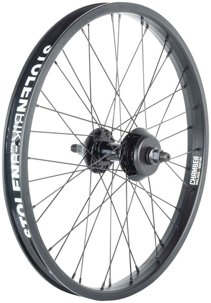 Rampage Pro Rear Wheel - 20" 14 x 110mm Rim Brake Cassette BLK 9T LHD - Bicycle Warehouse