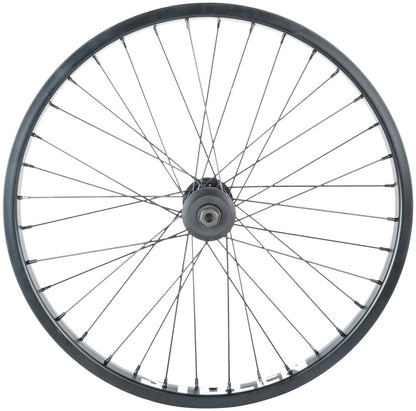 Rampage Pro Front Wheel - 20" 3/8" x 100mm Rim Brake Black - Bicycle Warehouse