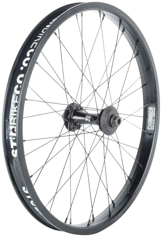 Rampage Pro Front Wheel - 20" 3/8" x 100mm Rim Brake Black - Bicycle Warehouse