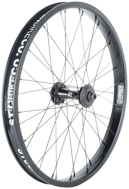 Rampage Pro Front Wheel - 20" 3/8" x 100mm Rim Brake Black - Bicycle Warehouse