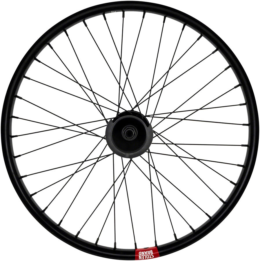 Rampage Pro Street Rear Wheel - 20" 14 x 110mm Brakeless Freecoaster BLK 9T RHD - Bicycle Warehouse