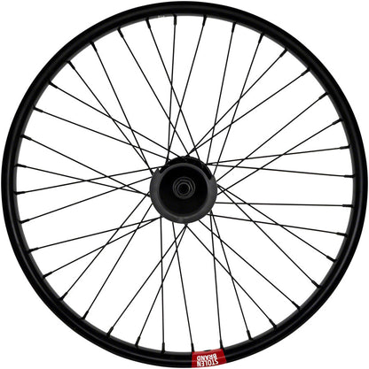 Rampage Pro Street Rear Wheel - 20" 14 x 110mm Brakeless Freecoaster BLK 9T RHD - Bicycle Warehouse