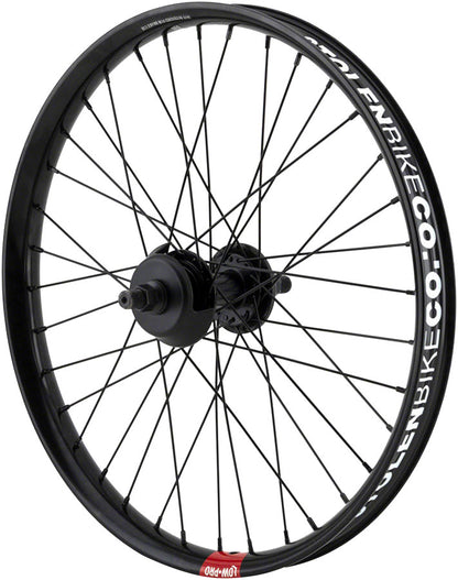 Rampage Pro Street Rear Wheel - 20" 14 x 110mm Brakeless Cassette BLK 9T LHD - Bicycle Warehouse