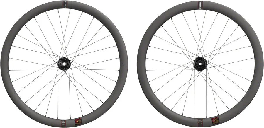 Reserve 42/49 Turbulent Aero Wheelset - 700 12 x 100/12 x 142 Center-Lock XDR Carbon DT 350 SP - Bicycle Warehouse