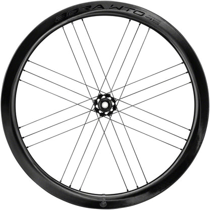 Bora WTO 45 C23 Front Wheel - 700c QR x 100mm Center-Lock 2-Way Fit Carbon - Bicycle Warehouse