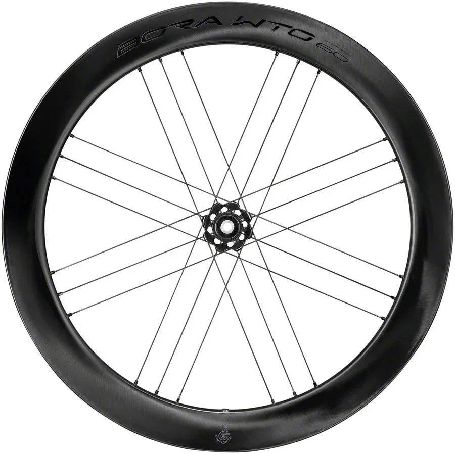 Bora WTO 60 C23 Front Wheel - 700c QR x 100mm Center-Lock 2-Way Fit Carbon - Bicycle Warehouse