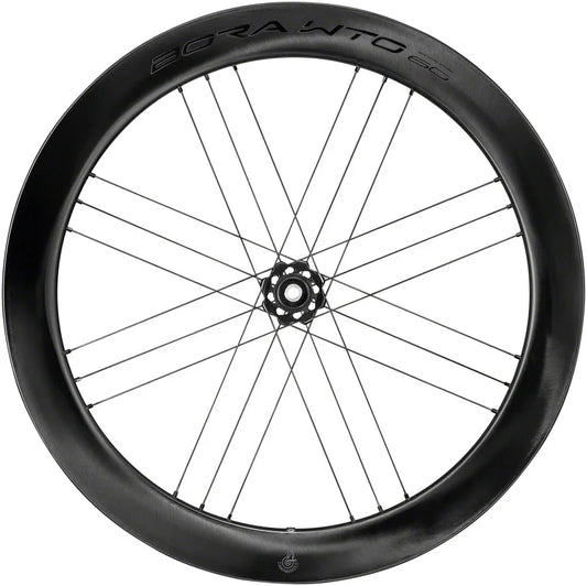 Bora WTO 60 C23 Front Wheel - 700c QR x 100mm Center-Lock 2-Way Fit Carbon - Bicycle Warehouse