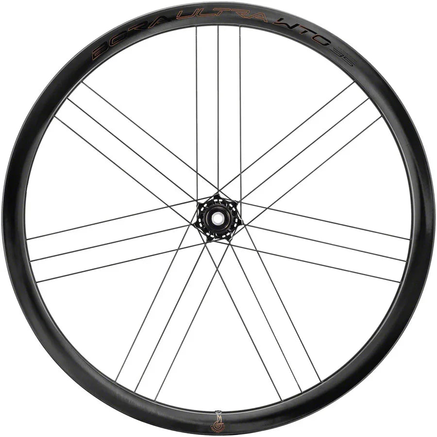 Bora Ultra WTO 35 C23 Front Wheel - 700c 12 x 100mm Center-Lock 2-Way Fit Carbon - Bicycle Warehouse