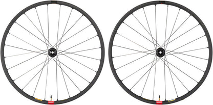 Reserve Wheels Reserve 25 GR Wheelset - 700, 12 x 100/12 x 142, Center-Lock, HG 11 Road, Carbon, I9 Road Classic - Wheels - Bicycle Warehouse