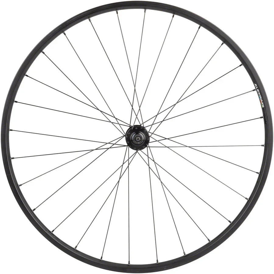 Value Double Wall Series Disc Front Wheel - 650b QR x 100mm Center-Lock BLK - Bicycle Warehouse