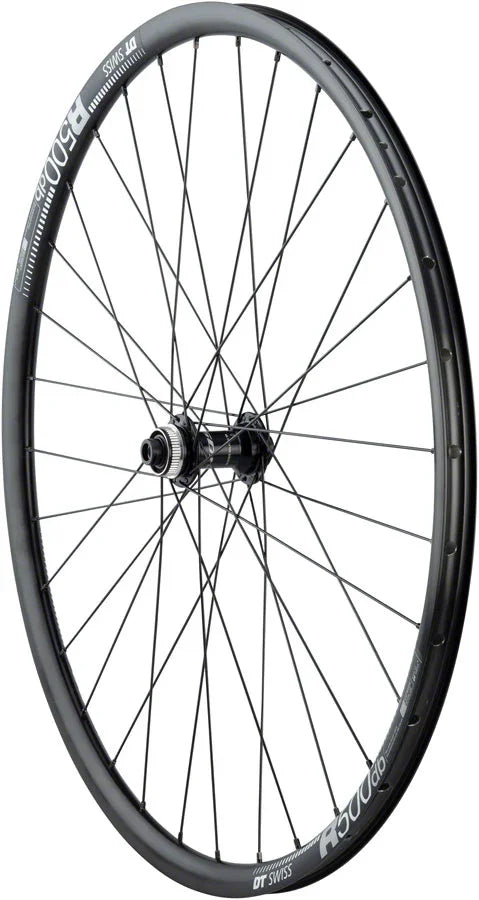 105/DT R500 Disc Front Wheel - 700 12 x 100mm Center-Lock BLK - Bicycle Warehouse