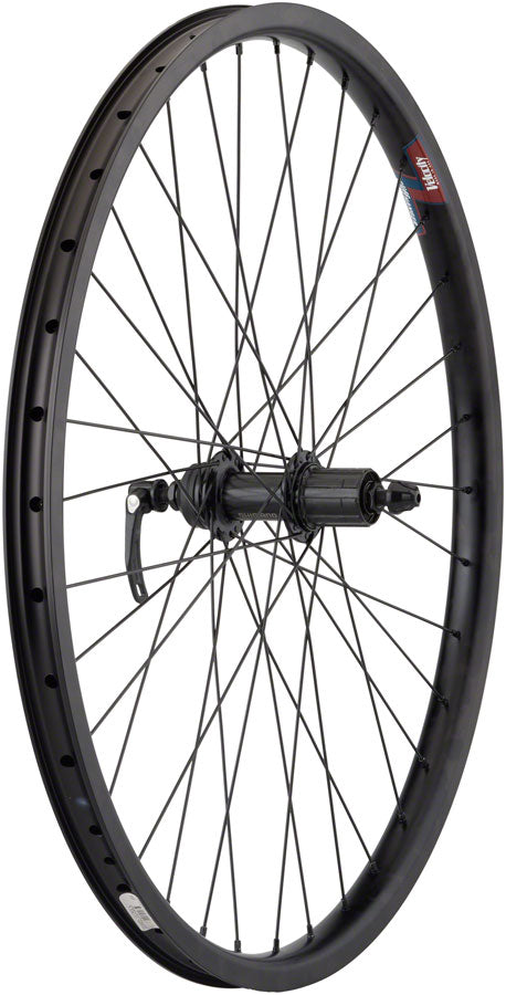 Value HD Series Rear Wheel - 26" QR x 135mm Center-Lock Disc / Rim Brake HG 10 BLK - Bicycle Warehouse