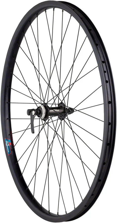 Value HD Series Disc Front Wheel - 700 QR x 100mm Center-Lock BLK - Bicycle Warehouse