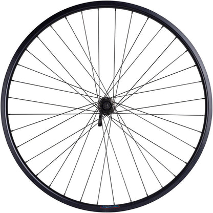 Quality Value HD Series Disc Rear Bike Wheel - 700, QR x 135mm, Center-Lock, HG 10 - Wheels - Bicycle Warehouse