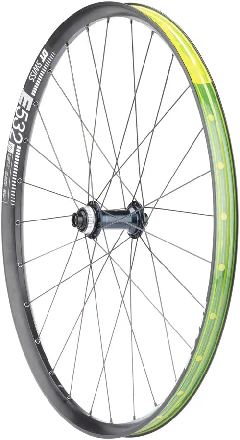 Shimano SLX/DT E532 Front Wheel - 27.5" 15 x 110mm Center-Lock BLK - Bicycle Warehouse