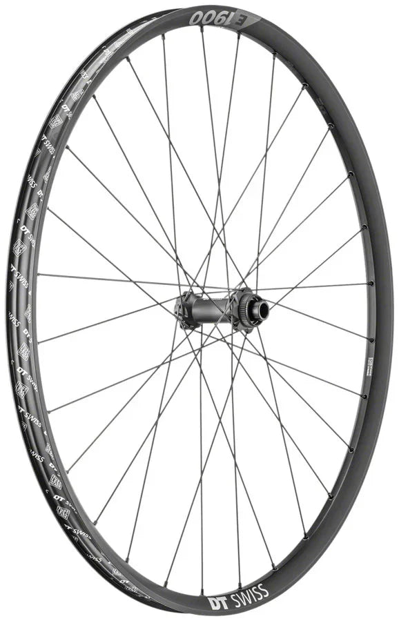 E 1900 Spline 30 Front Wheel - 27.5" 15 x 110mm Center-Lock Black - Bicycle Warehouse